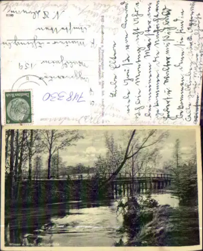 748330 Winsen a. Aller Luhe Oertzebrücke Brücke