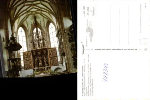 748344 Kefermarkt Pfarr-Wallfahrtskirche St Wolfgang Flügelaltar Altar