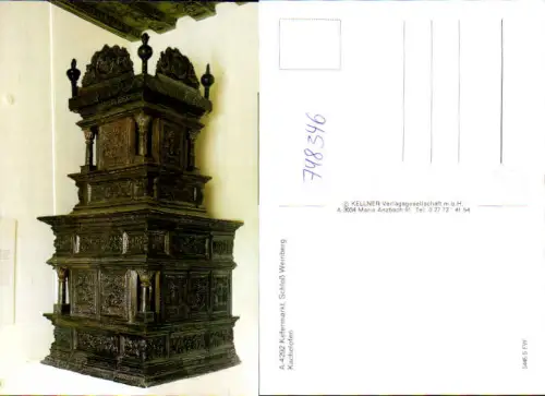 748346 Kefermarkt Schloss Weinberg Kachelofen