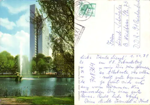 748364 Düsseldorf Gröne Jong am Thyssen-Haus
