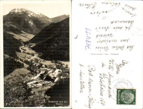 748411 Gußwerk Mariazell mit der Tonion