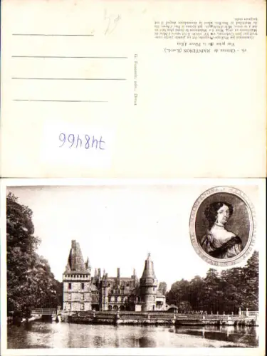 748466 Chateau de Maintenon Vue prise de la Piecce d Eau Philippe-Auguste Frane