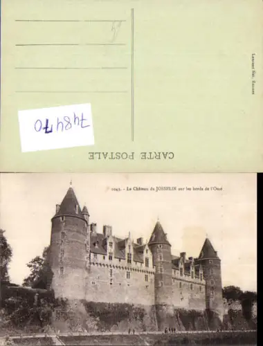 748470 Le Chateau de Josselin sur les bords de l Oust Schloss France