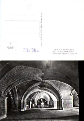 748482 Foto AK Saint Gilles Du Gard Eglise abbatiale L Allee Centrale de la Crypte France