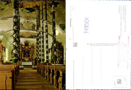 748504 Zederhaus Lungau Prangstangen Kirche Inneres