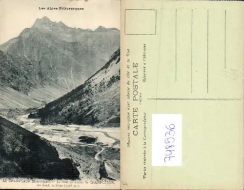 748536 Le Champsaur Hautes-Alpes Le Drac e amont de Champoleon France
