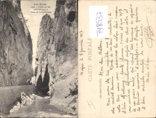 748537 Vallee du Bes Barles Clues de Saint-Clement France