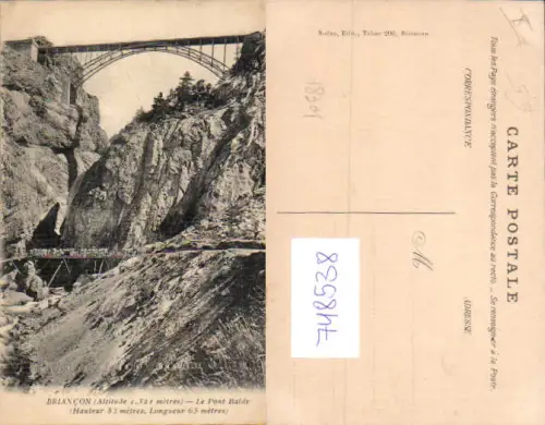 748538 Briancon Le Pont Baldy Brücke France