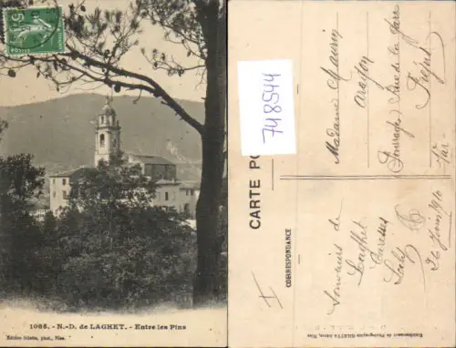 748544 Notre-Dame de Laghet Entre les Pins France
