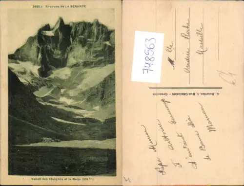 748563 Environs de La Berarde Vallon des Etancons et la Meije France