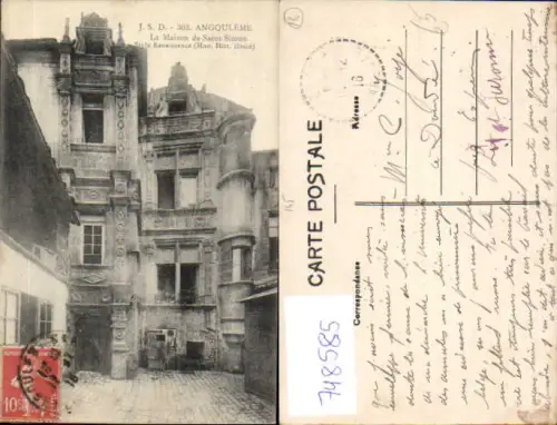 748585 Angouleme La Maison de Saint-Simon France