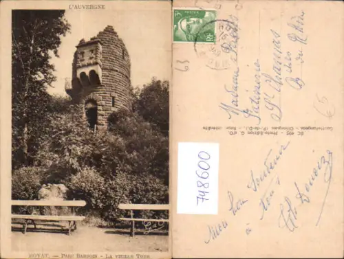 748600 Royat Parc Bargoin La Vieille Tour L Auvergne Turm France