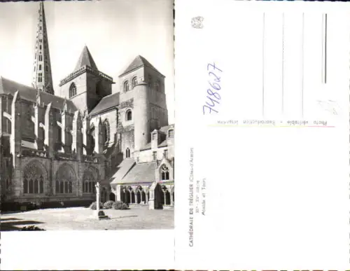 748627 Foto AK Cathedrale de Treguier Cotes-d Armor Abside et Tours France