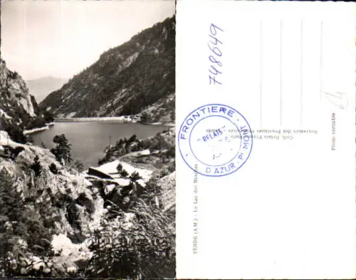748649 Foto AK Tende Le Lac des Mesches France