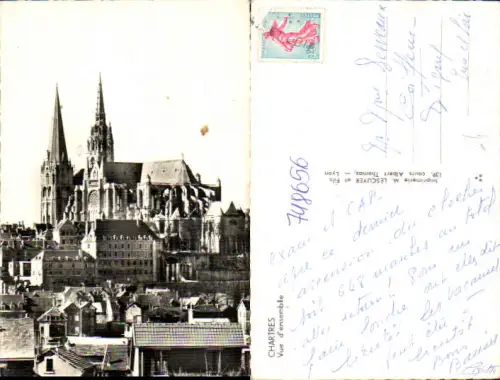 748656 Foto AK Chartres Vue d ensemble France