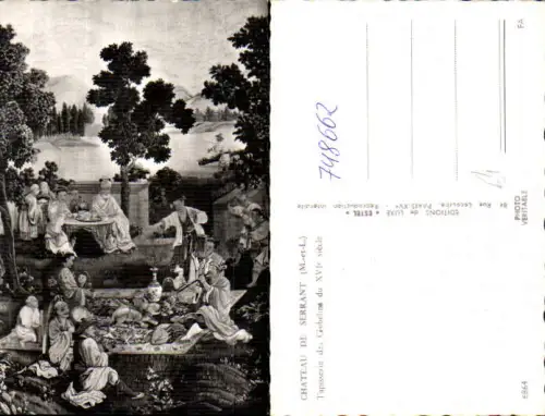 748662 Foto AK Chateau de Serrant Tapisserie des Gobelins du XVI siecle France