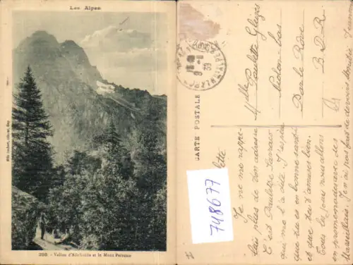 748677 Vallon d Ailefroide et le Mont Pelvoux France
