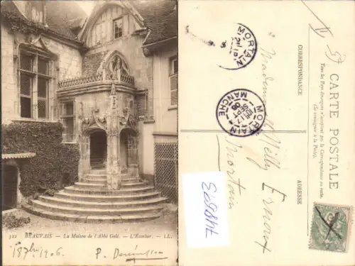 748693 Beauvais La Maison de l Abbe Gele L Escalier France