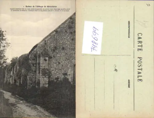 748699 Ruines d l Abbaye de Grestain France