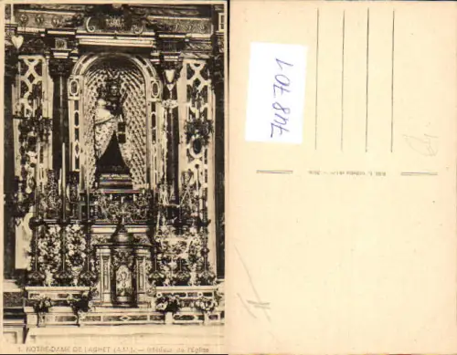 748701 Notre-Dame de Laghet Interieur de l Eglise France