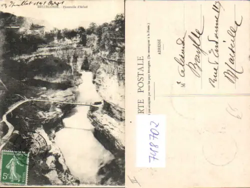748702 Bellegarde Passerelle d Arlod France