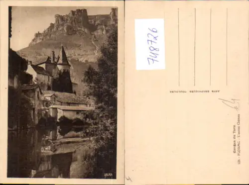 748726 Gorges du Tarn Florac L ancien Chateau France