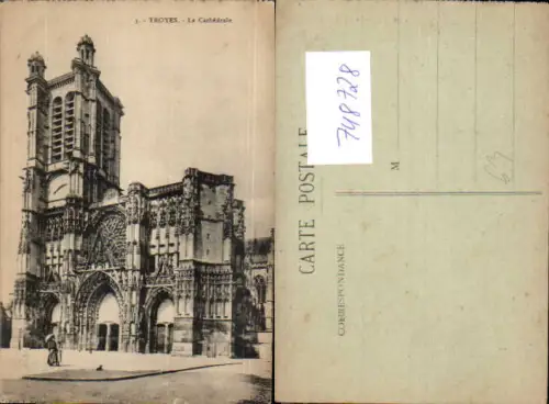 748728 Troyes La Cathedrale France