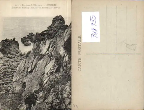748735 Environs de Cherbourg Jobourg Sentier du Touring Club pour la descente aux Falaises France