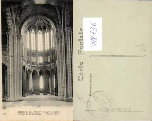 748736 Abbaye du Mont Saint-Michel Choeur de la Basilique France