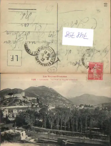748758 Les Hautes-Pyrenees Lourdes Le Fort et Vallee d Argeles France