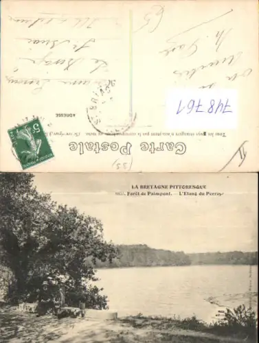 748761 La Bretagne Pittoresque Foret de Paimpont L Etang du Perray France