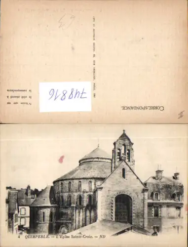 748816 Quimperle L Eglise Sainte-Croix Kirche France