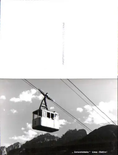 749100 Lienz Zettersfeld Zettersfeldbahn Gondel Seilbahn