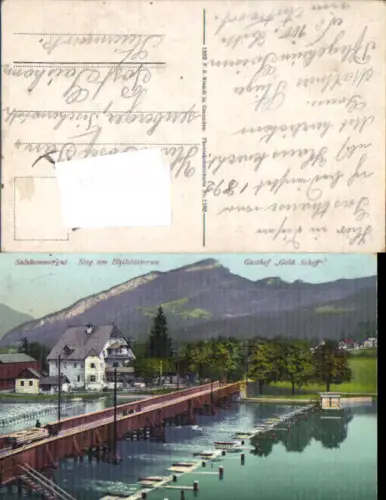 749277 Steg am Hallstättersee Hallstatt Salzkammergut pub Brandt 1180