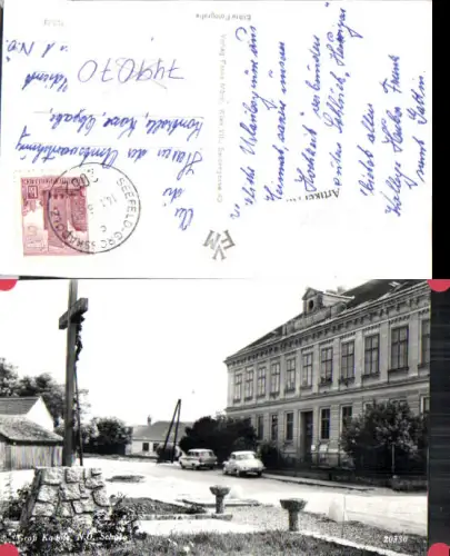 749300 Groß Kadolz Seefeld Kadolz Hollabrunn Oldtimer Schule