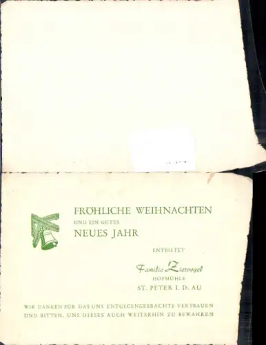 749339 St. Peter in der Au Hofmühle Neujahr
