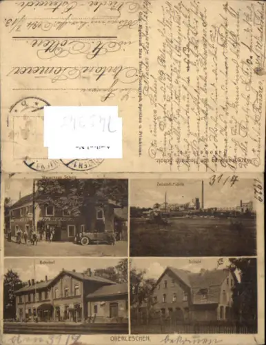 749345 Oberleschen Leszno Gorne Ober Leschen Breslau Schlesien Sprottau