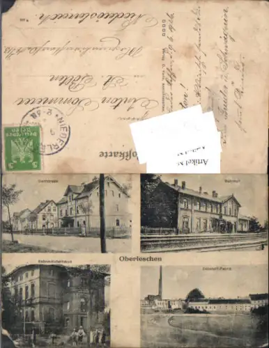 749346 Oberleschen Ober Leschen Schlesien Sprottau Leszno Gorne