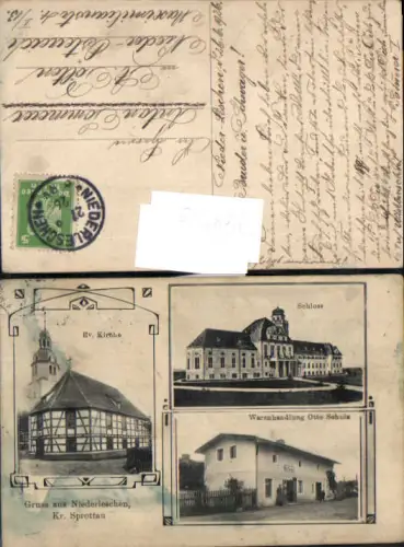 749349 Niederleschen Nieder Leschen Leszno Dolne Lebus Sprottau Zaganski