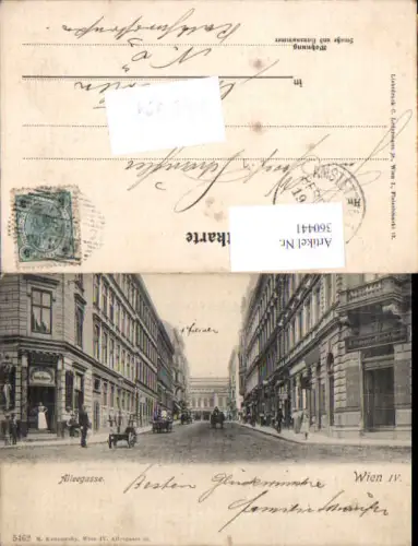 749404 Wien Neubau Alleegasse Straßenansicht