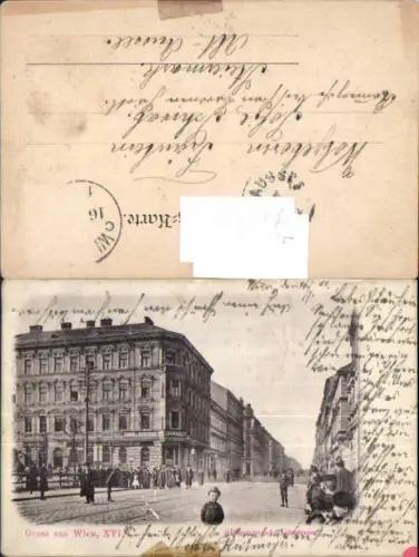 749461 Wien Ottakring Thaliastraße Hofferplatz Straßenansicht