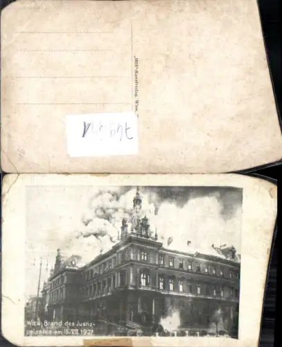 749471 Wien Brand des Justizpalastes 15. 7. 1927