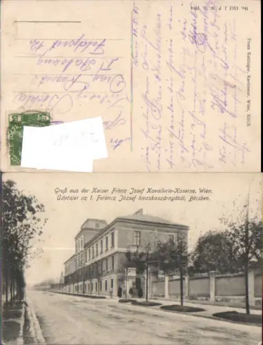 749481 Wien Penzing Breitensee Kaiser Franz Josef Kavallerie Kaserne