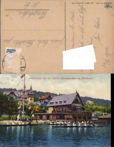 749510 Albatroshaus a.d. Militär-Schwimmschule am Wörthersee Pörtschach Reifnitz Velden