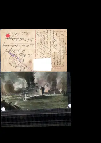 749647 Willy Stöwer Kriegsmarine Marine Kriegsschiffe Feldpost Seebezirkskommando Triest