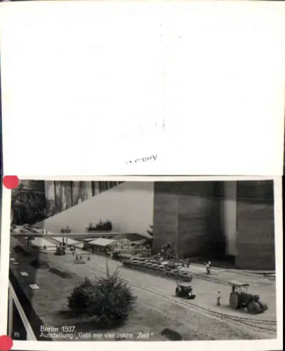 749696 Berlin Ausstellung 1937 Gebt mir 4 Jahre Zeit