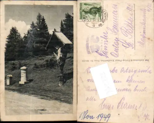 749722 Rennweg Katschberg Katschberghöhe Marterl Stp. Gmünd