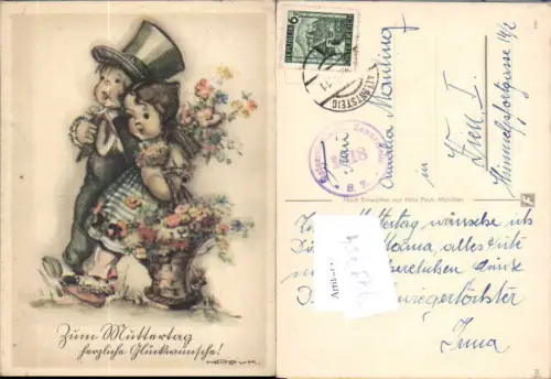 749754 Hilla Peyk Muttertag Kinder Hut Zylinder