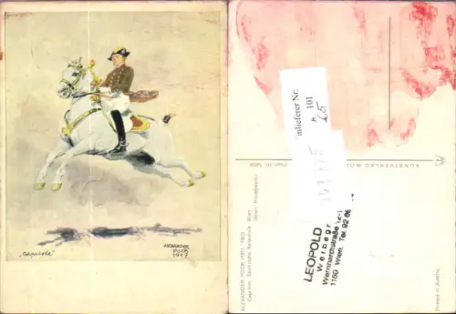 749755 Alexander Pock Wien Pferd Spanische Reitschule Hofreitschule Capriole Lipizzaner
