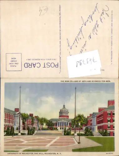 749798 Rochester New York University of Rochester Oak Hill College Art and Sciences